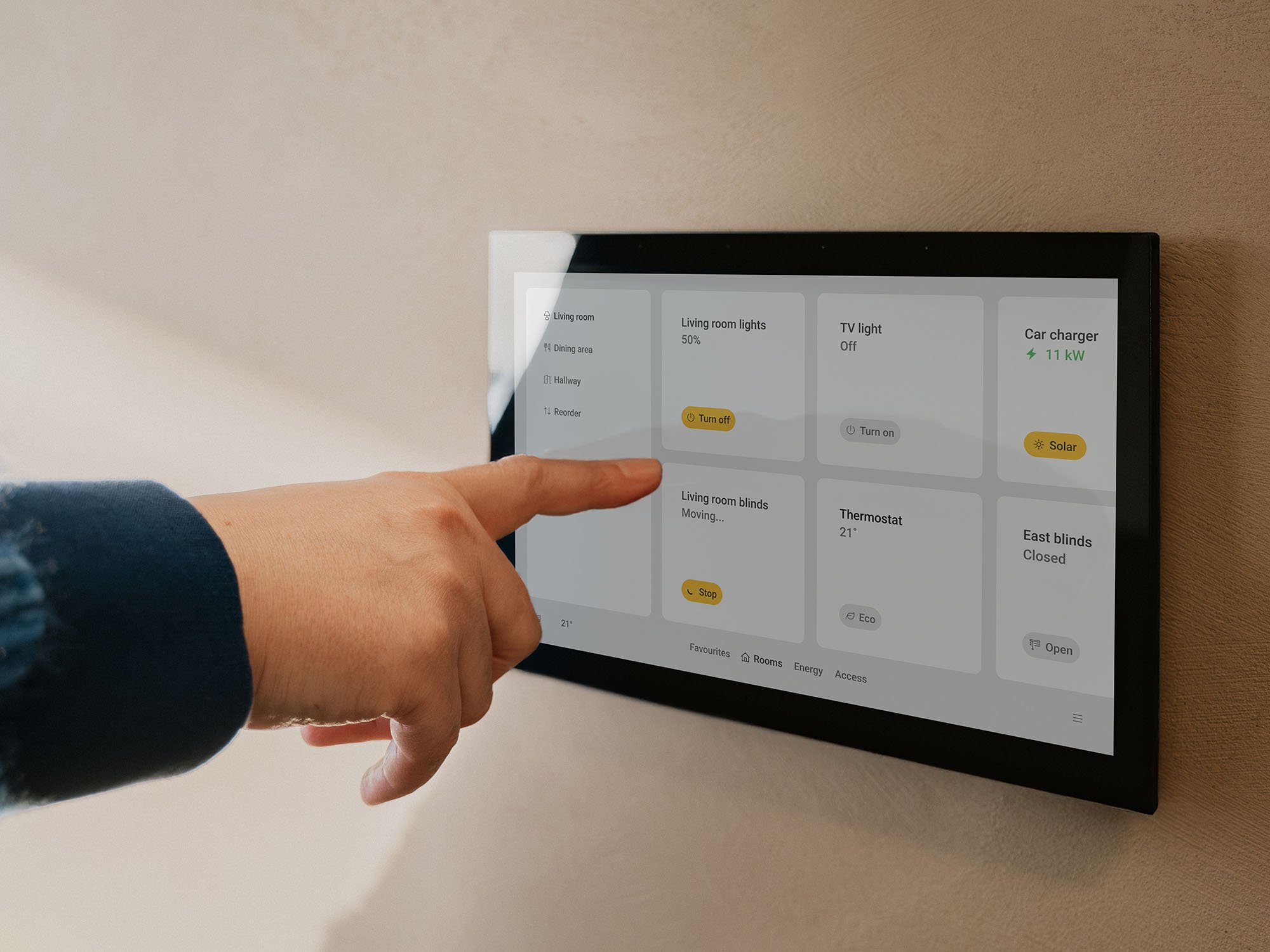 Niko 550-20103 10-inch touchscreen voor Niko Home Control II