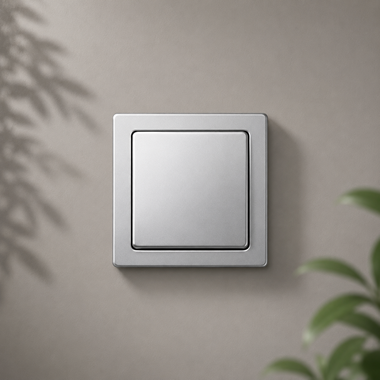 Busch-Jaeger pure stainless steel schakelaars van 100% edelstaal